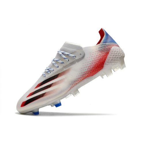 fodboldstøvler adidas X Ghosted.1 FG Showpiece - Sølv Sort Rød_6.jpg